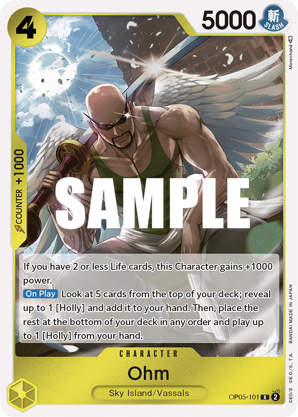 Ohm OP05-101 One Piece card