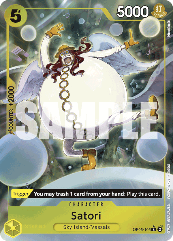 Satori (Full Art) OP05-105 One Piece card