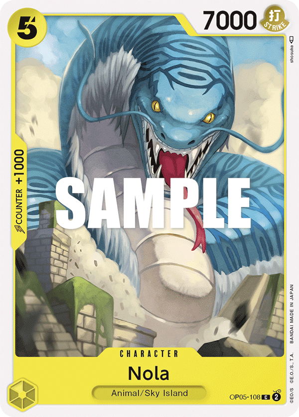 Nola OP05-108 One Piece card