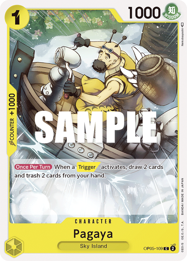 Pagaya OP05-109 One Piece card