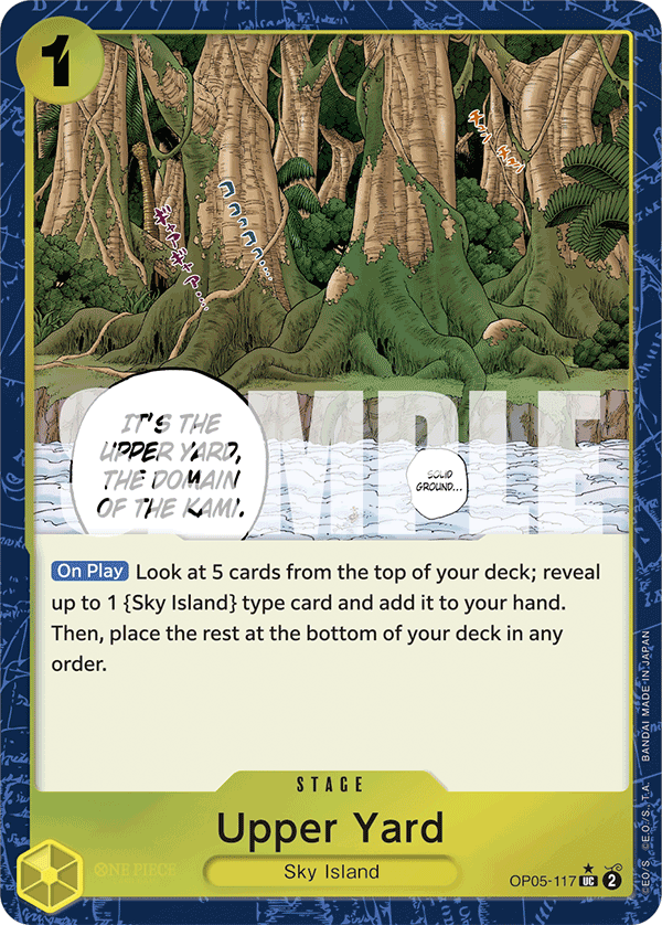 Upper Yard (Textured Foil) OP05-117 One Piece card