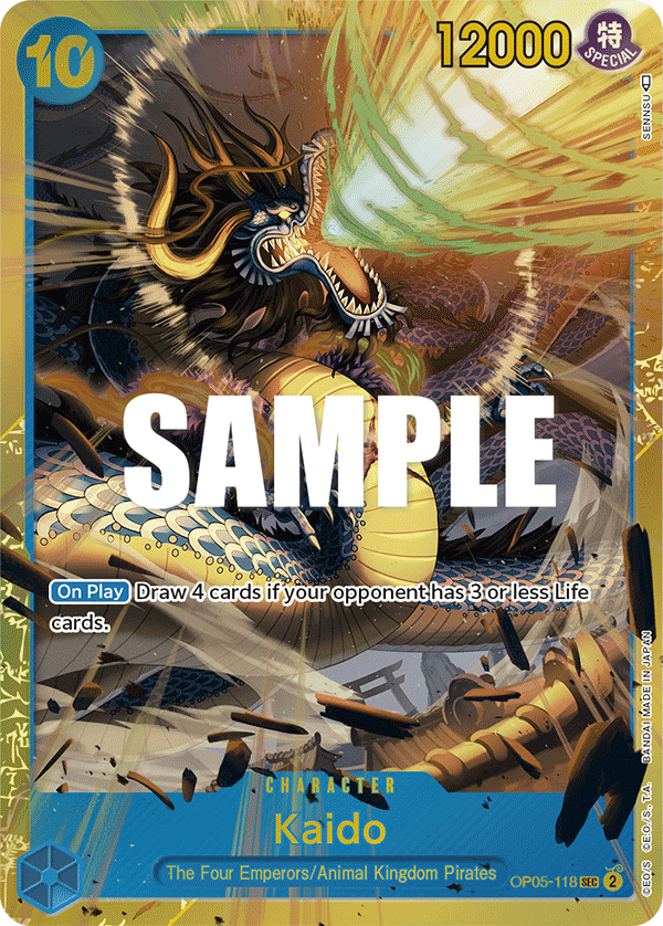 Kaido (118) OP05-118 One Piece card