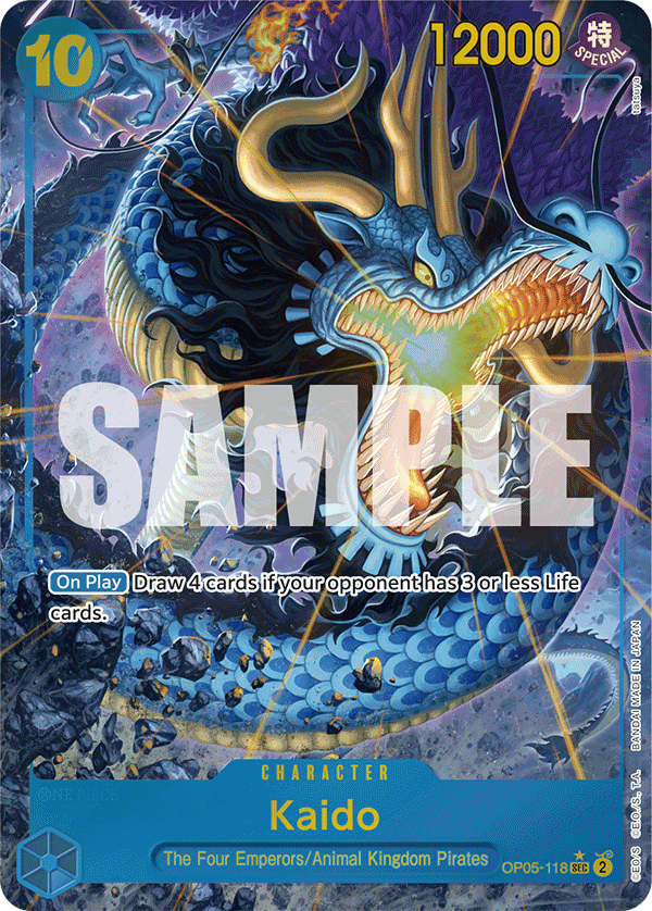 Kaido (OP05-118) (Alternate Art) OP05-118 One Piece card