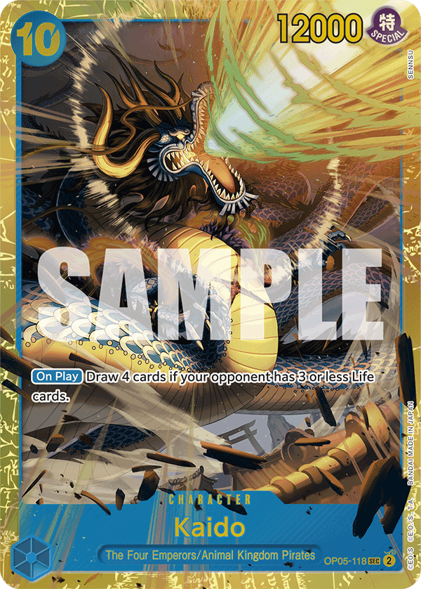 Kaido (OP05-118) (Reprint) OP05-118 One Piece card