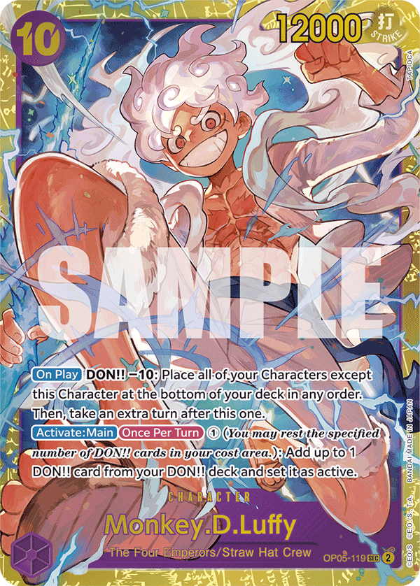 Monkey.D.Luffy (OP05-119) (Reprint) OP05-119 One Piece card