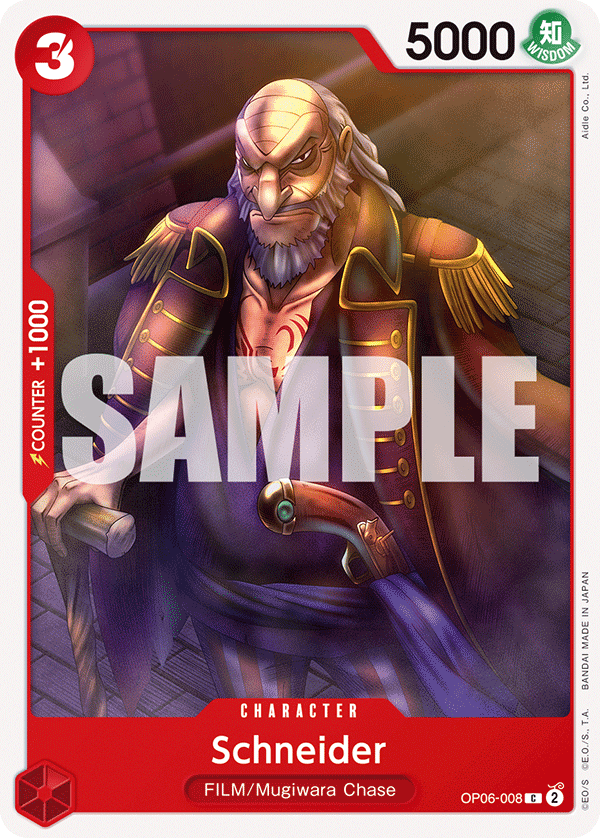 Schneider OP06-008 One Piece card