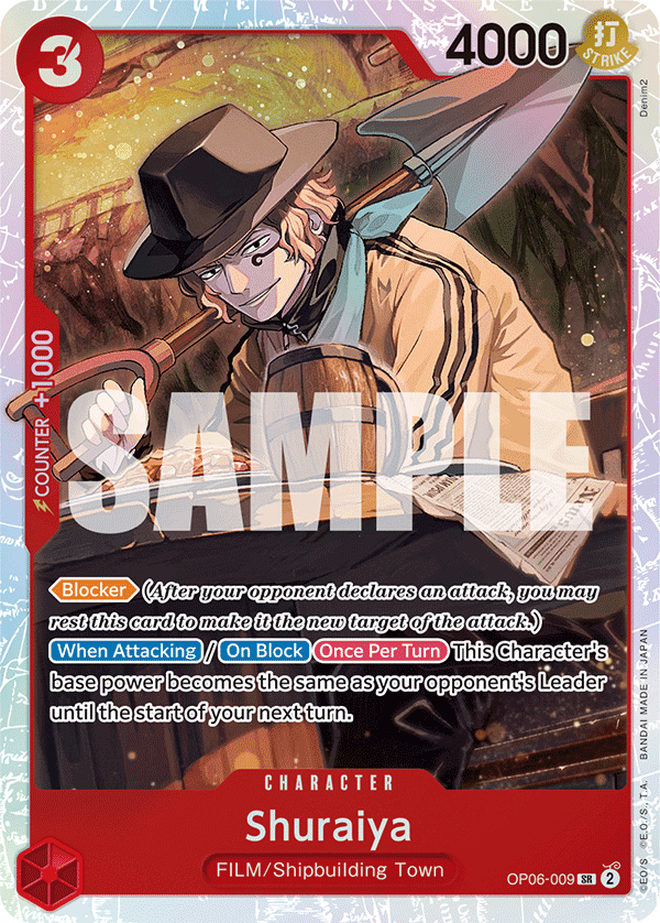 Shuraiya OP06-009 One Piece card