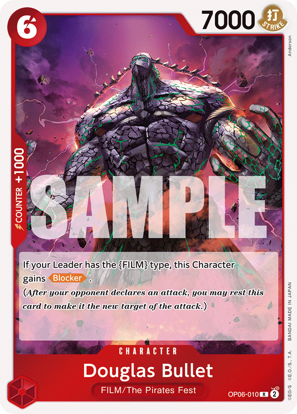 Douglas Bullet OP06-010 One Piece card