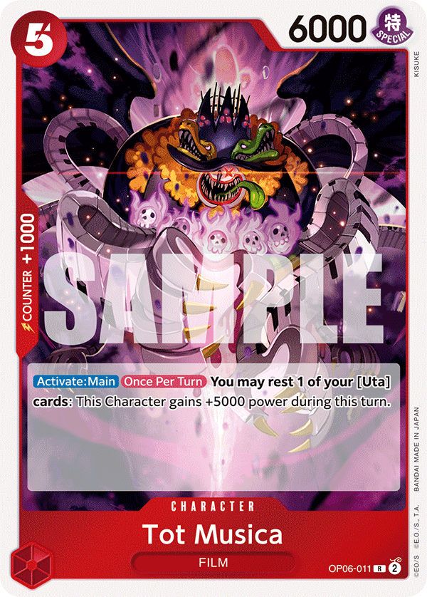 Tot Musica OP06-011 One Piece card