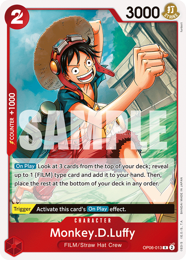 Monkey.D.Luffy OP06-013 One Piece card