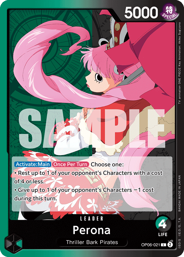 Perona (021) OP06-021 One Piece card