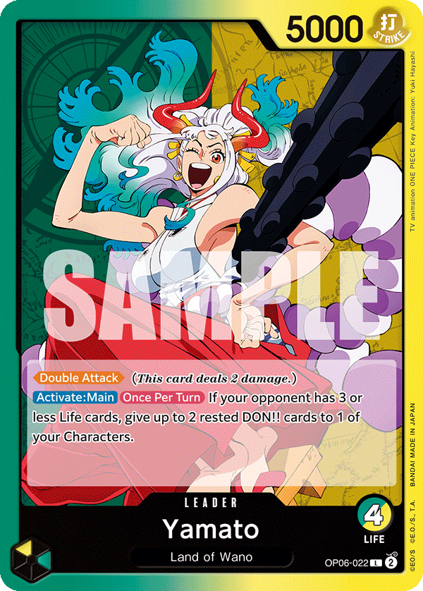 Yamato OP06-022 One Piece card