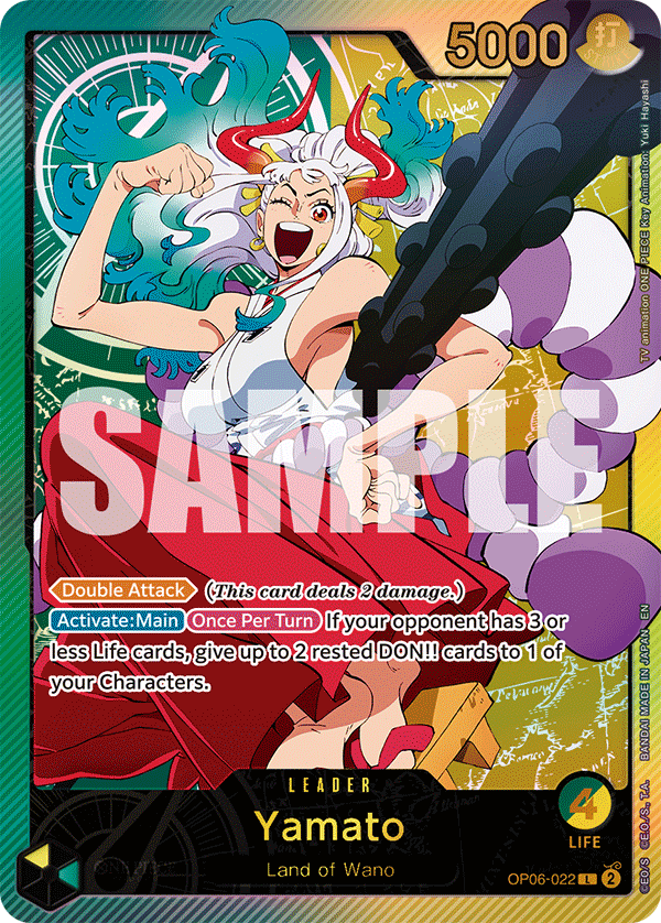Yamato (SPR) OP06-022 One Piece card