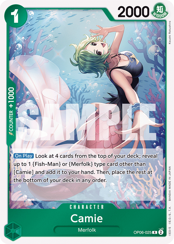 Camie OP06-025 One Piece card