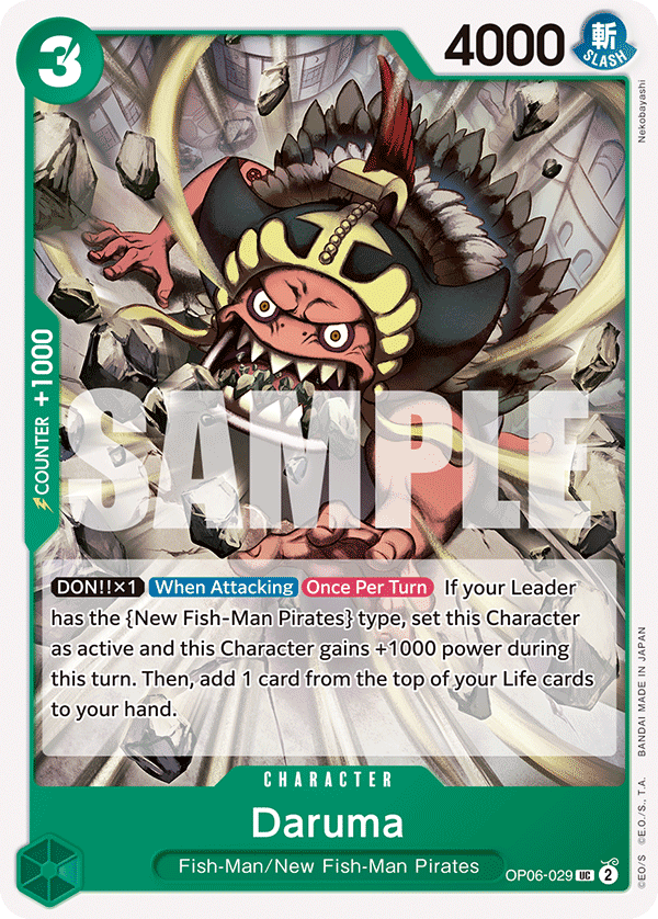 Daruma OP06-029 One Piece card