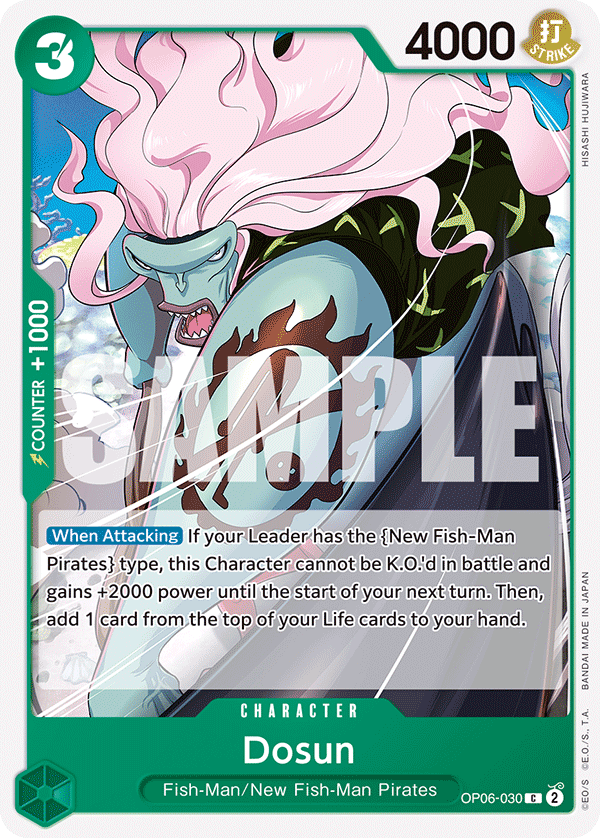Dosun OP06-030 One Piece card