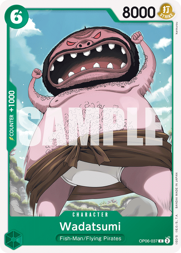 Wadatsumi OP06-037 One Piece card