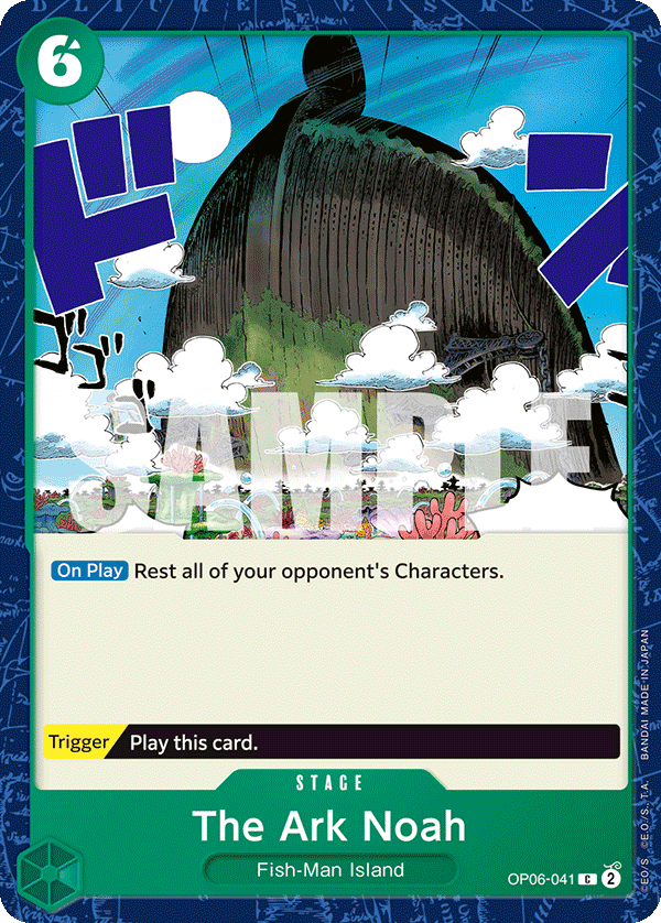 The Ark Noah OP06-041 One Piece card