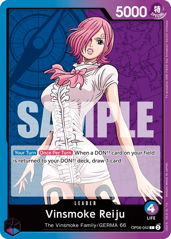 Vinsmoke Reiju (042) OP06-042 One Piece card