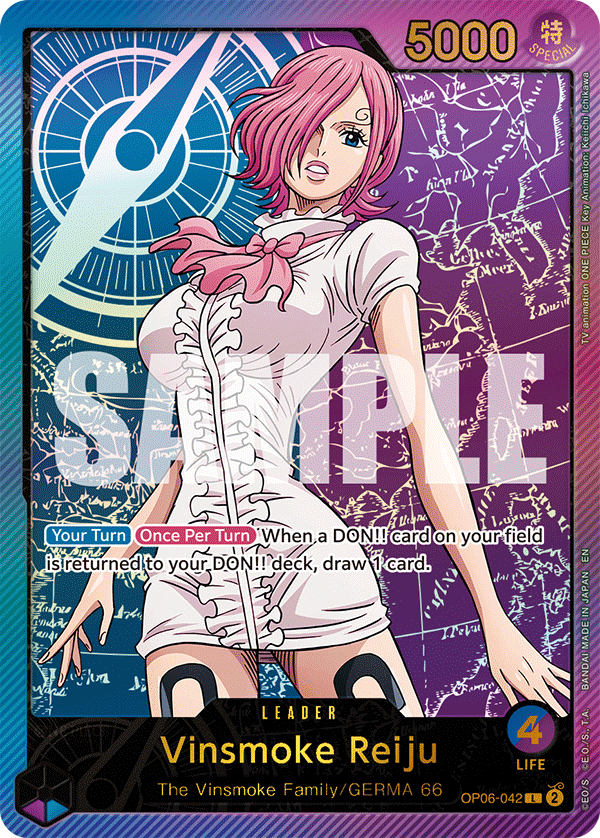 Vinsmoke Reiju (SPR) OP06-042 One Piece card