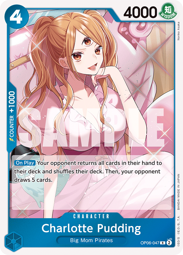 Charlotte Pudding OP06-047 One Piece card