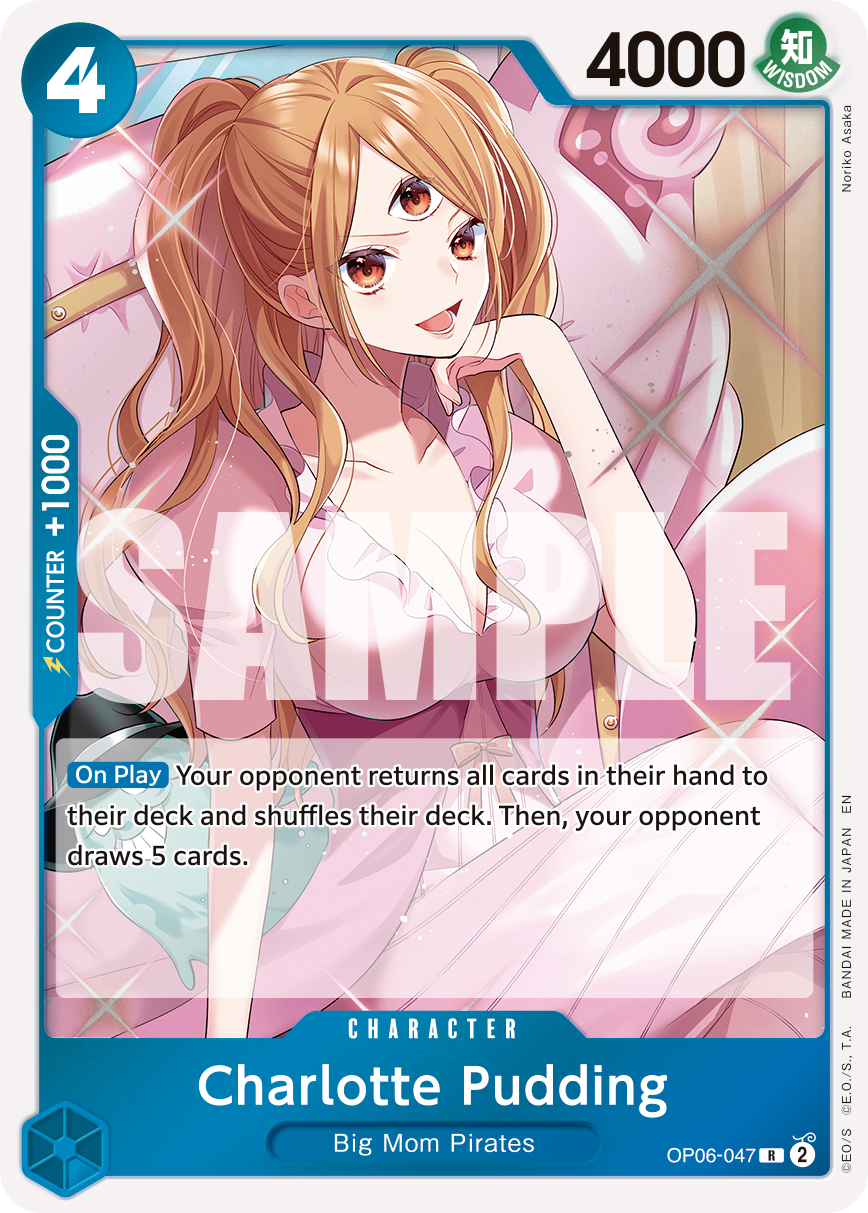Charlotte Pudding (Reprint) OP06-047 One Piece card