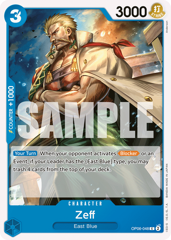 Zeff OP06-048 One Piece card