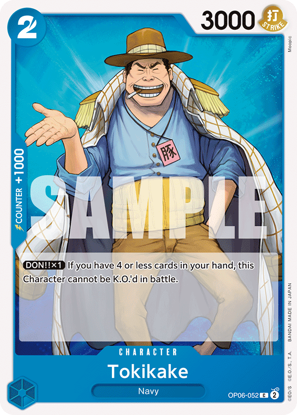 Tokikake OP06-052 One Piece card