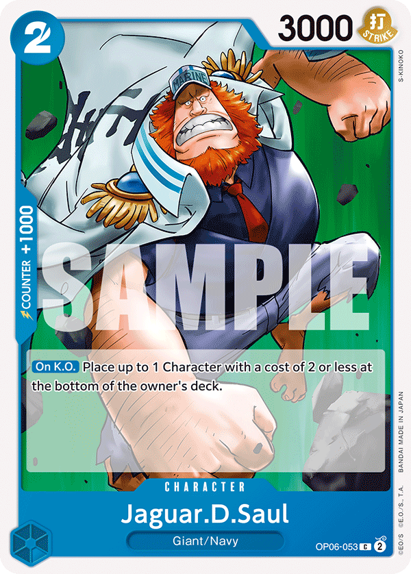 Jaguar.D.Saul OP06-053 One Piece card