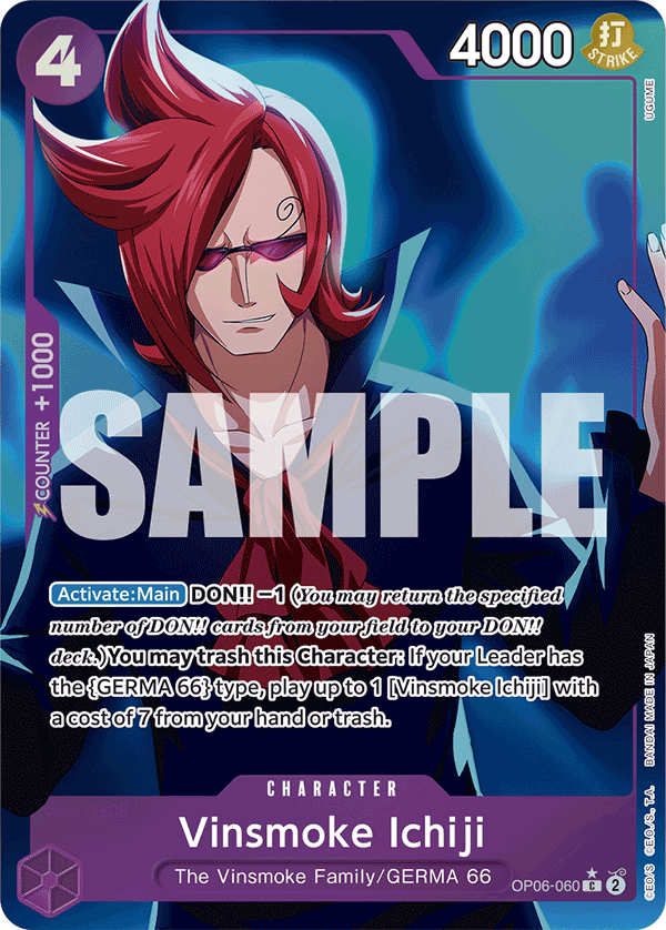 Vinsmoke Ichiji (OP06-060) (Full Art) OP06-060 One Piece card