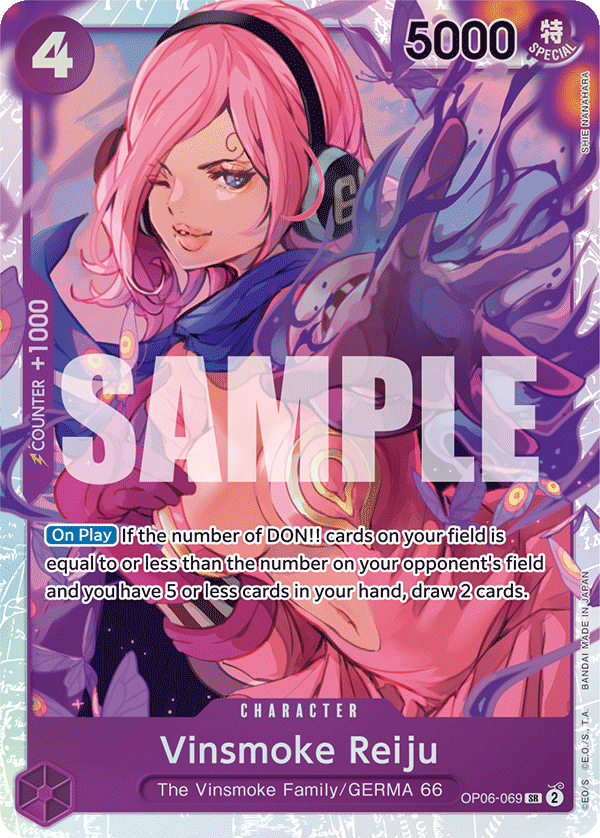 Vinsmoke Reiju (069) OP06-069 One Piece card