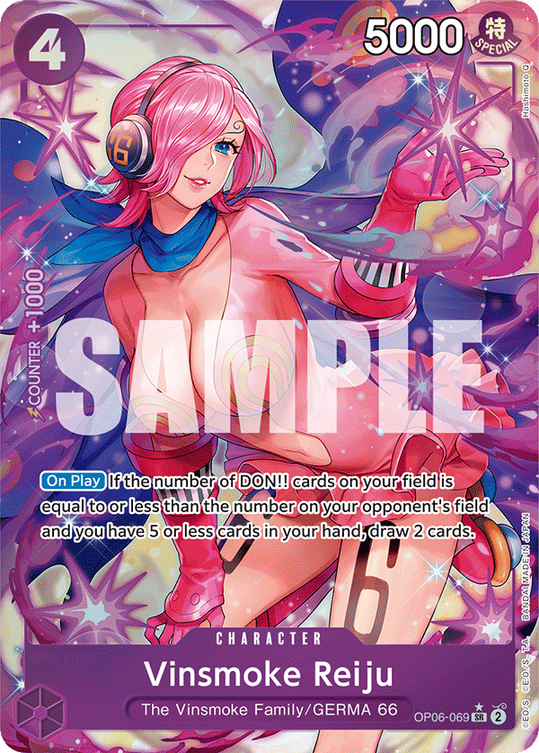 Vinsmoke Reiju (069) (Alternate Art) OP06-069 One Piece card