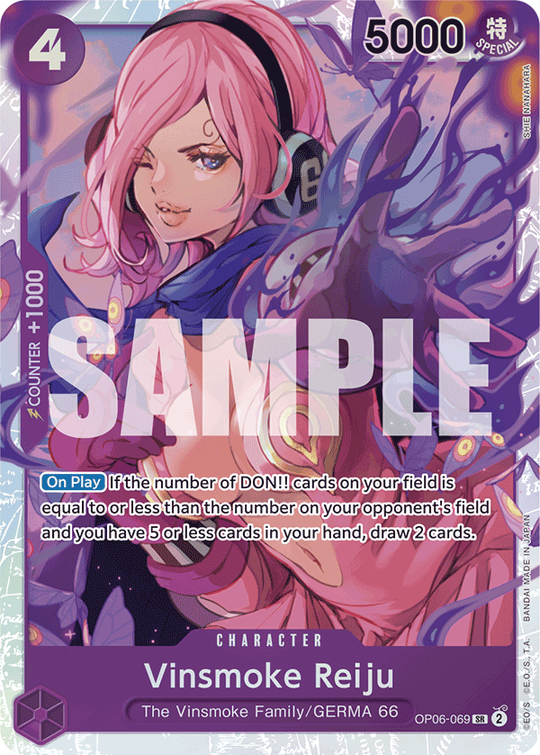 Vinsmoke Reiju OP06-069 One Piece card