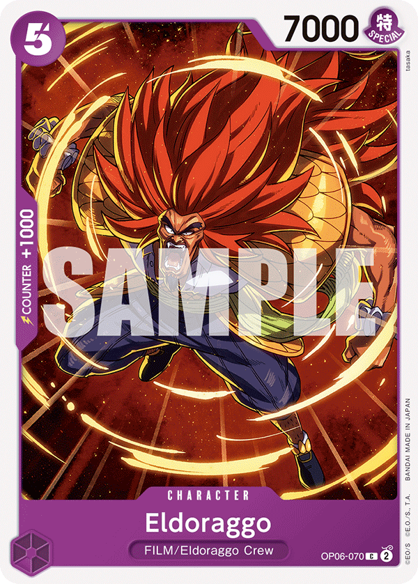 Eldoraggo OP06-070 One Piece card