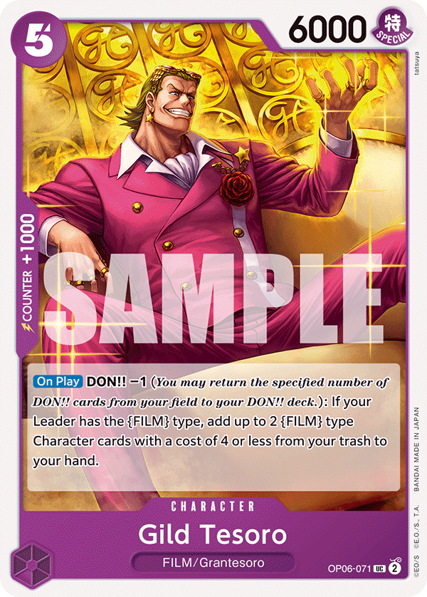 Gild Tesoro OP06-071 One Piece card