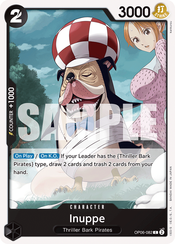 Inuppe OP06-082 One Piece card
