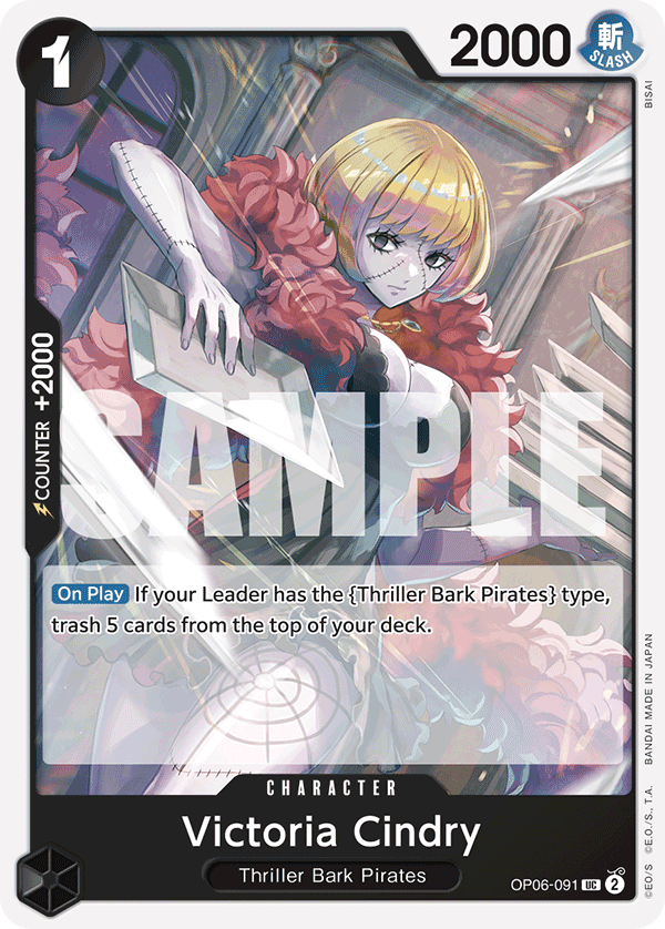 Victoria Cindry OP06-091 One Piece card