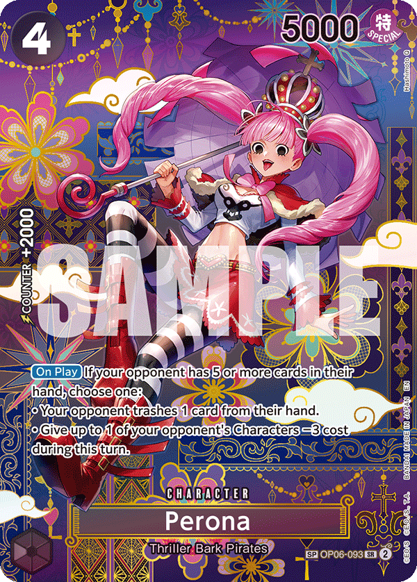 Perona - OP06-093 (SP) OP06-093 One Piece card