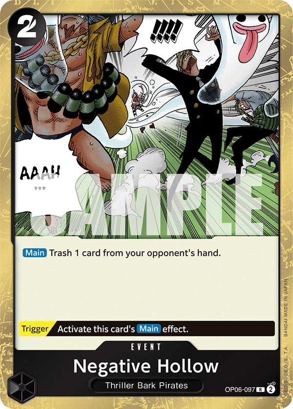 Negative Hollow OP06-097 One Piece card