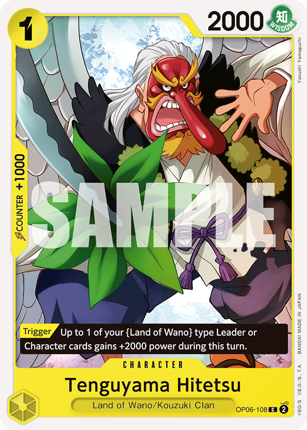 Tenguyama Hitetsu OP06-108 One Piece card