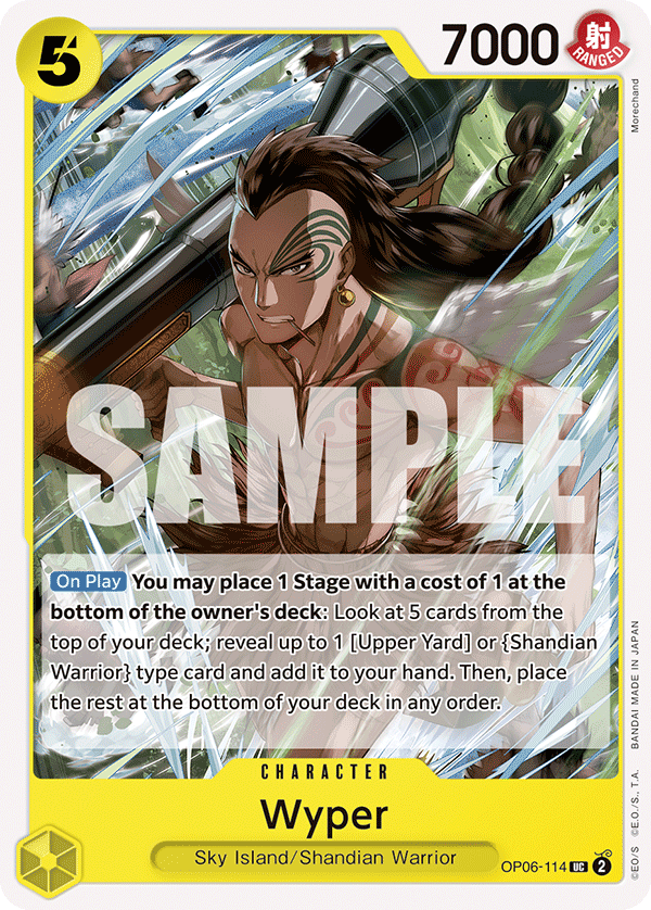 Wyper OP06-114 One Piece card