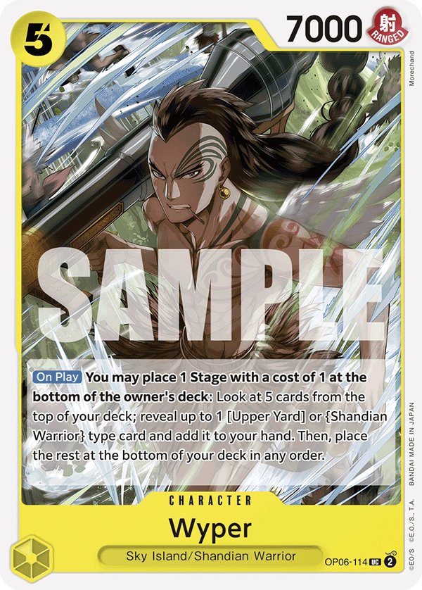 Wyper OP06-114 One Piece card