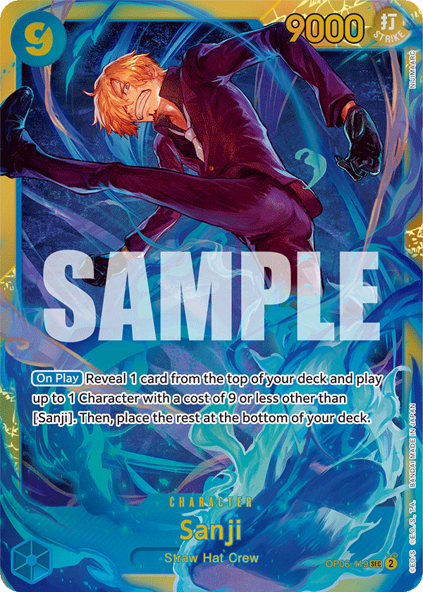 Sanji OP06-119 One Piece card