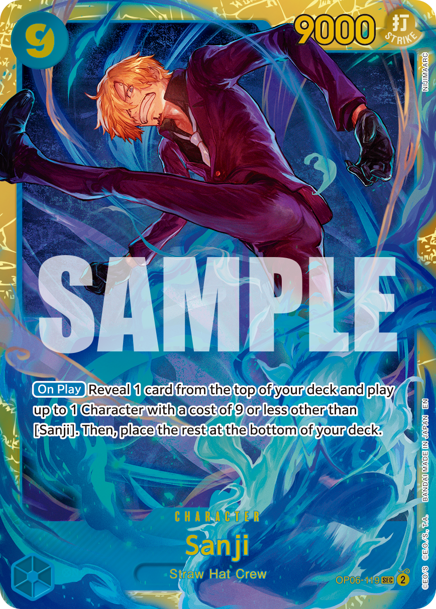 Sanji - OP06-119 (Reprint) OP06-119 One Piece card