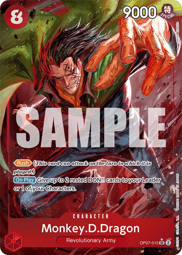 Monkey.D.Dragon (015) (Parallel) OP07-015 One Piece card
