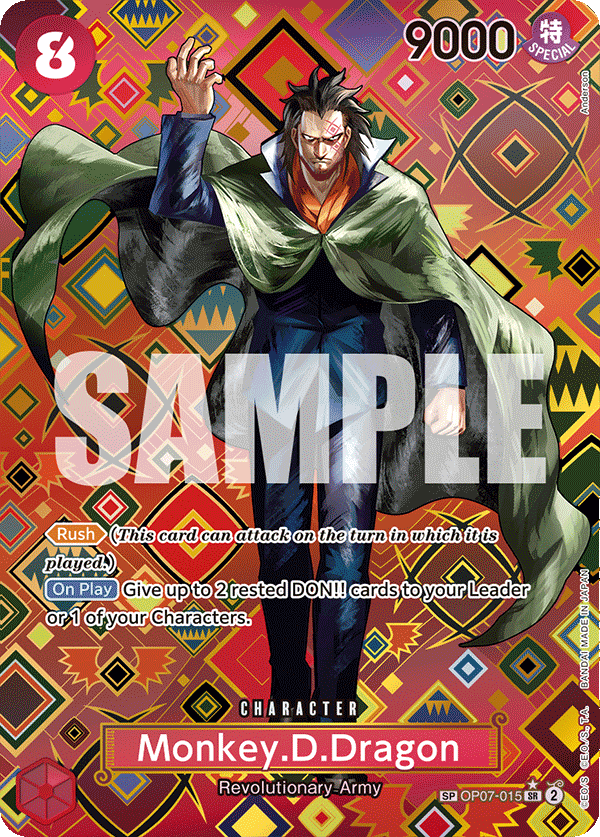 Monkey.D.Dragon (SP) OP07-015 One Piece card