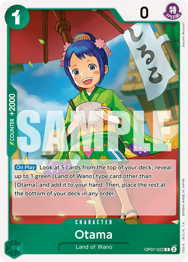 Otama OP07-022 One Piece card