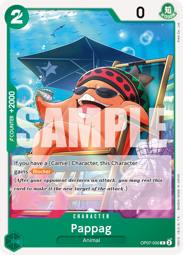 Pappag OP07-030 One Piece card