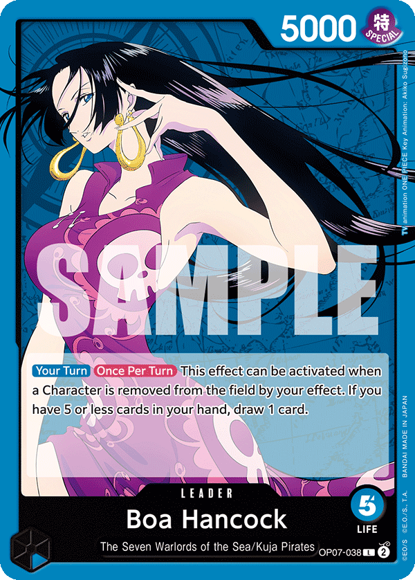 Boa Hancock (038) OP07-038 One Piece card