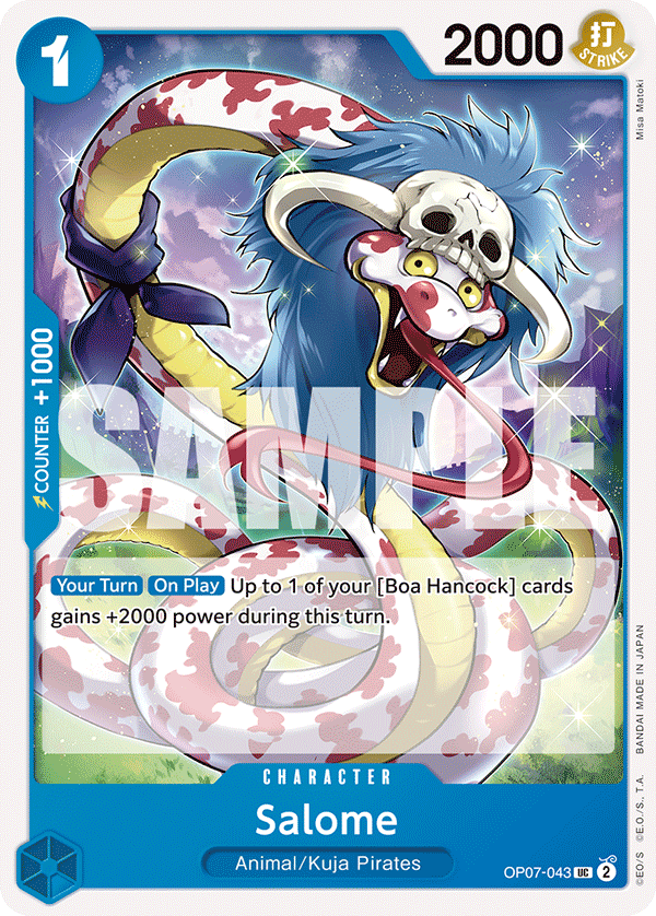 Salome OP07-043 One Piece card